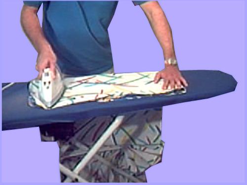 ironing a Duvet 4