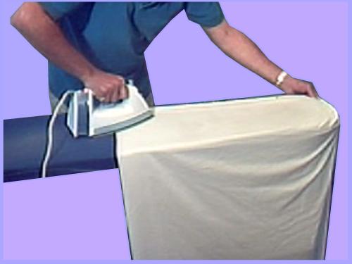 ironing a sheet 4