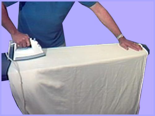 ironing a sheet 5