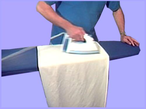 ironing a sheet 7
