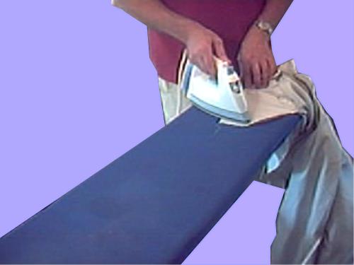 ironing trouser pocket linings