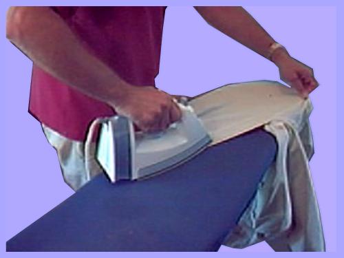 ironing trouser tops 9