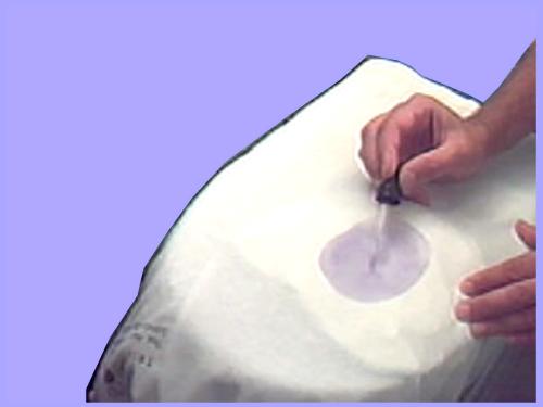 removing a biro stain 3